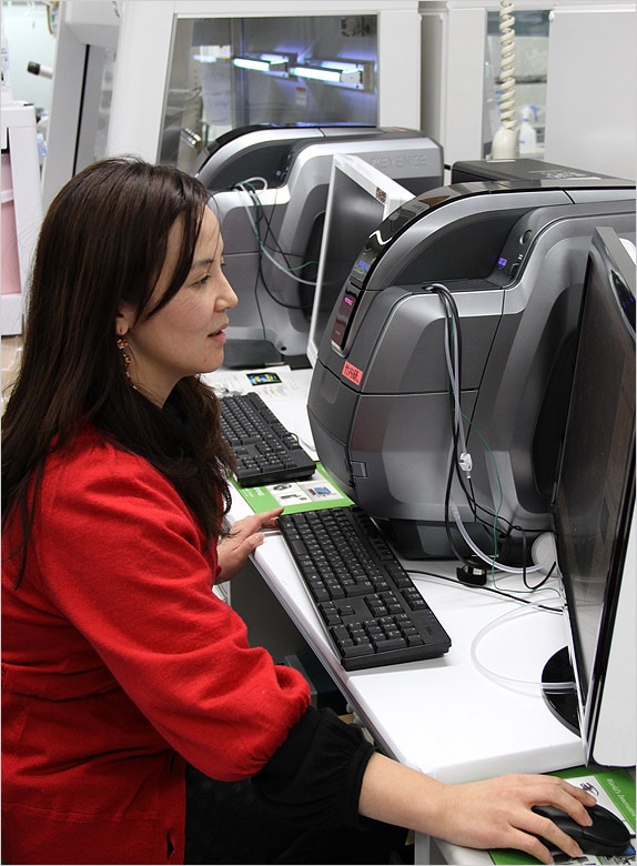 图片:Kaori Kuribayashi使用BZ系列荧光显微镜…