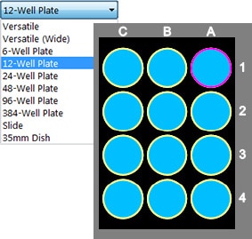 只需选择一个样品支架，并点击观察所需的区域。