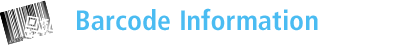 条码信息及提示