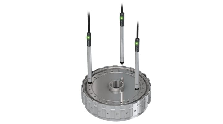 处理零件的尺寸检查