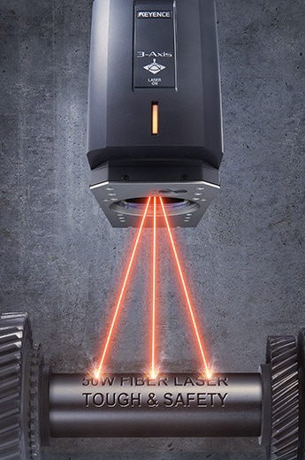 一流输出三轴光纤激光标记MD-F系列