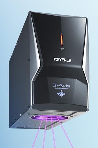 高对比度无损伤三轴UV激光标记MD-U系列