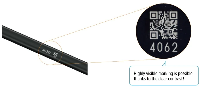 高度可见的标记是可能感谢清楚的对比!