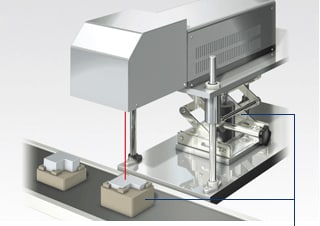 常规方法需要夹具，高度调节设备等。