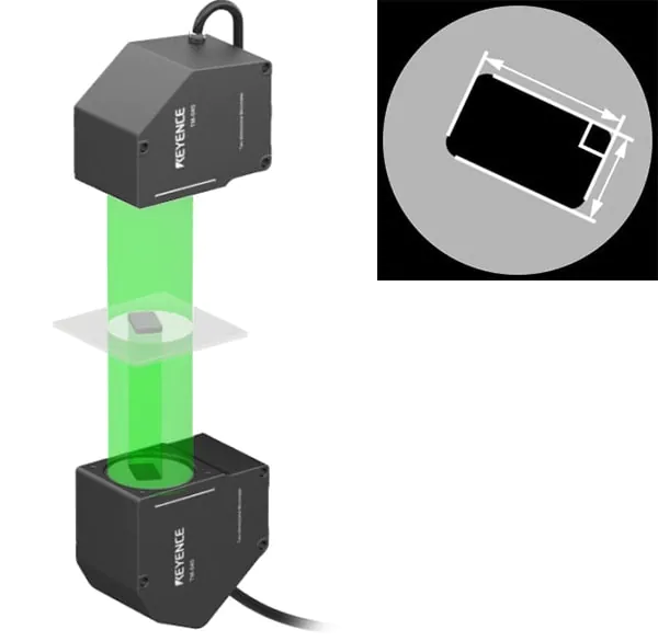 磁铁零件垂直度测量