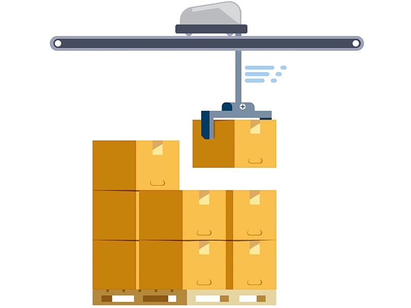 空中手推车的图像