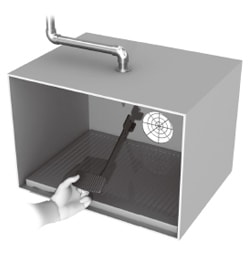 因粉尘附着而造成的静电涂层缺陷