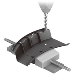 切割磨损衣服粘附在工具上