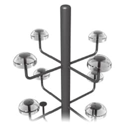 射击产生的灰尘的粘附