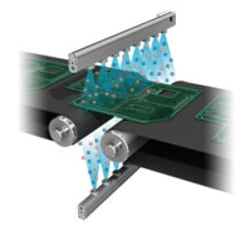 采用静电消除器(电离器)的对策