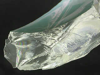 玻璃断裂表面(20 x)