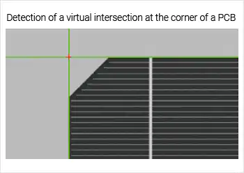 PCB角处虚交的检测