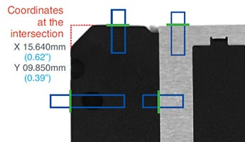 例1。使用边缘位置进行检查