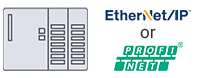 EtherNet/IP™或PROFI®NET