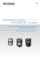 SR-5000/2000/1000系列三菱IQ-F FX5系列连接指南：以太网-PLC链接通信CPU带有内置以太网端口