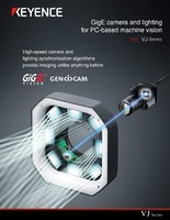 VJ系列GigE相机和基于PC的机器视觉目录的照明