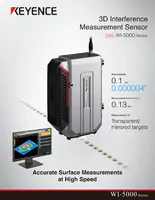 WI-5000系列三维干涉测量传感器目录