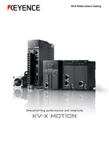 KV-X MOTION Positioning/motion control system General Catalog