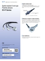 EV-F系列耐飞溅，双线接近传感器目录