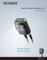 IV3系列视觉传感器，内置AI目录