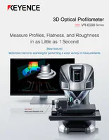 VR-6000系列3D光学Profileometer目录