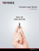 LR-X Series Compact Laser Sensor Catalog