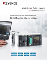 NR-X / NR-500系列多输入数据记录器目录