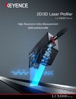 LJ-X8000系列2D/3D激光轮廓机目录