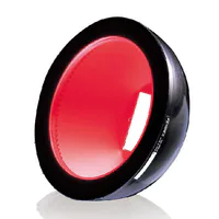 CA-DDR15 -红色圆顶灯ø152