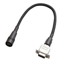 OP-80616 -圆形12针连接器- D-sub 9针转换连接器(0.2米)